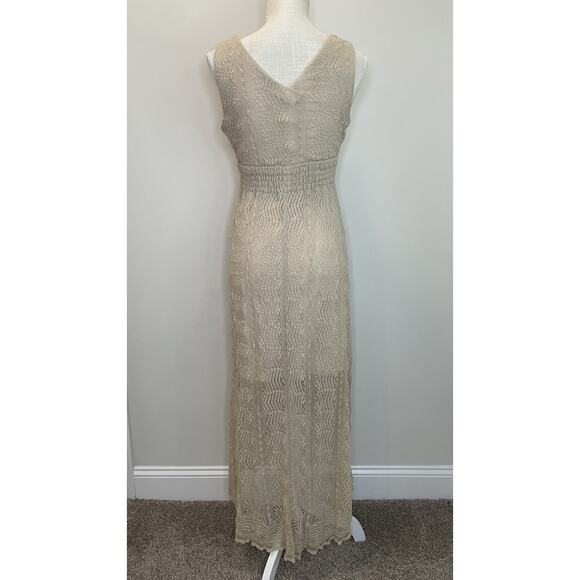 Cottagecore 4 Fairy Coquette Romantic Lace Dress Boho Bridal Prairie Angel - Picture 3 of 12